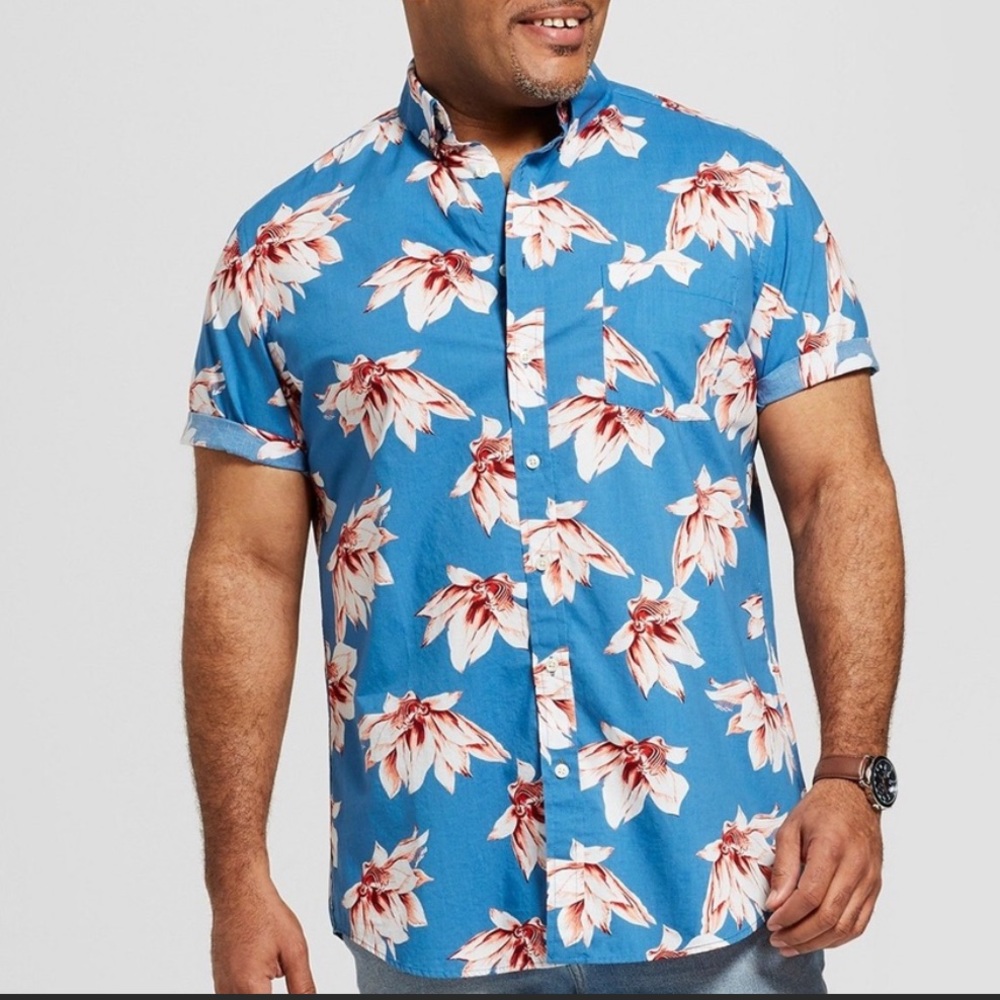 Goodfellow & CO., mens hawaiian shirt size XL